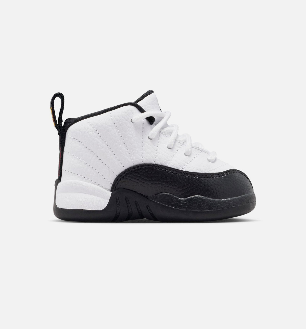 Air Jordan 12 Retro Taxi 婴幼童运动鞋 - 白/黑/出租车黄