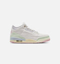 Air Jordan 3 Retro 男款生活方式运动鞋 - 帆白/翡翠晶/光晓红（Sail And Jade Aura）