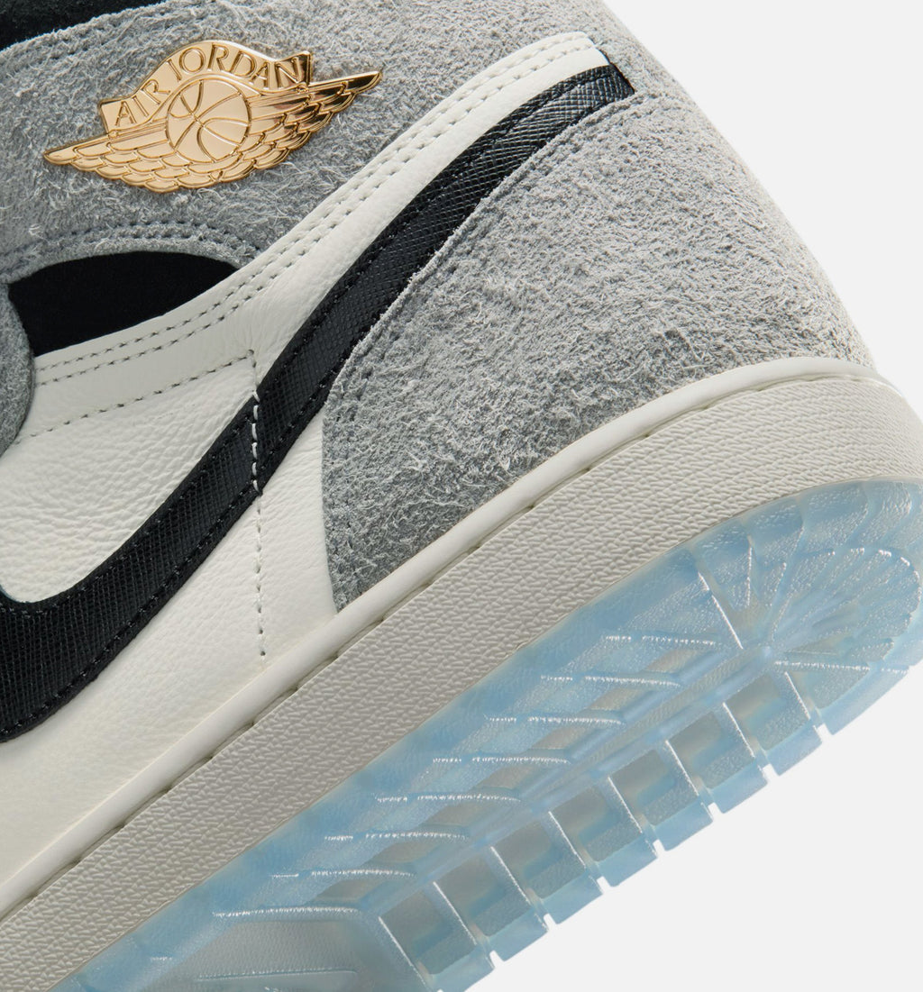 Air Jordan 1 Retro High OG 男款复古高帮运动鞋 - 冷灰/黑色/帆白/皇家蓝/白色（Cool Grey）