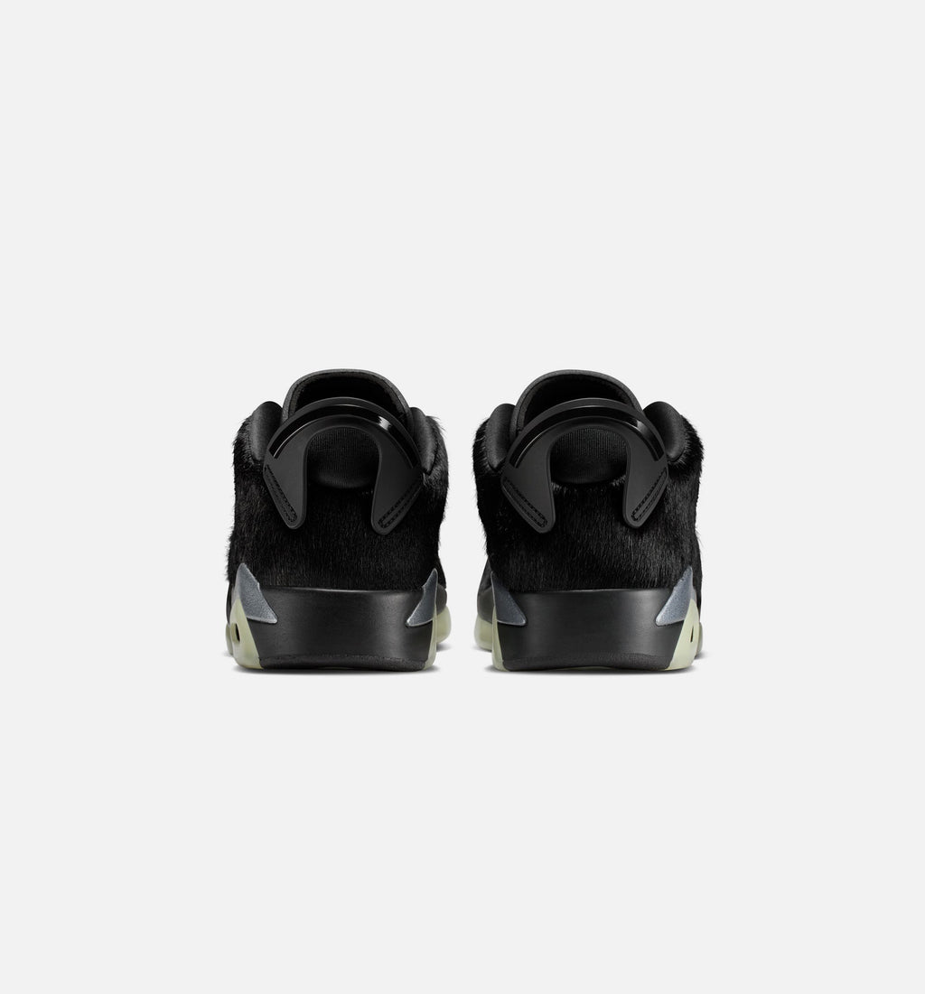 Air Jordan 6 Retro Low Blackout 女子运动鞋 - 全黑
