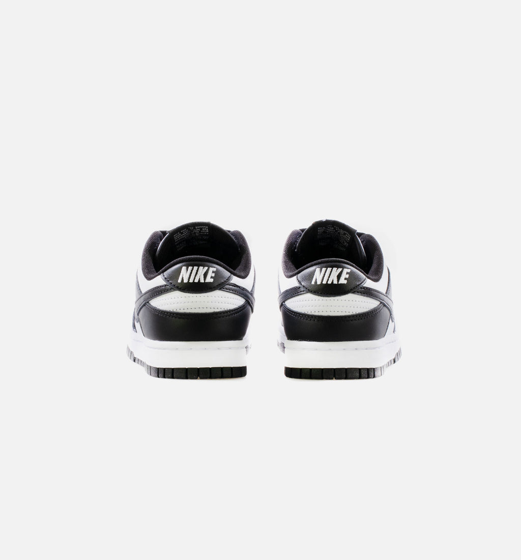 Dunk Low 男子运动鞋 - 黑/白