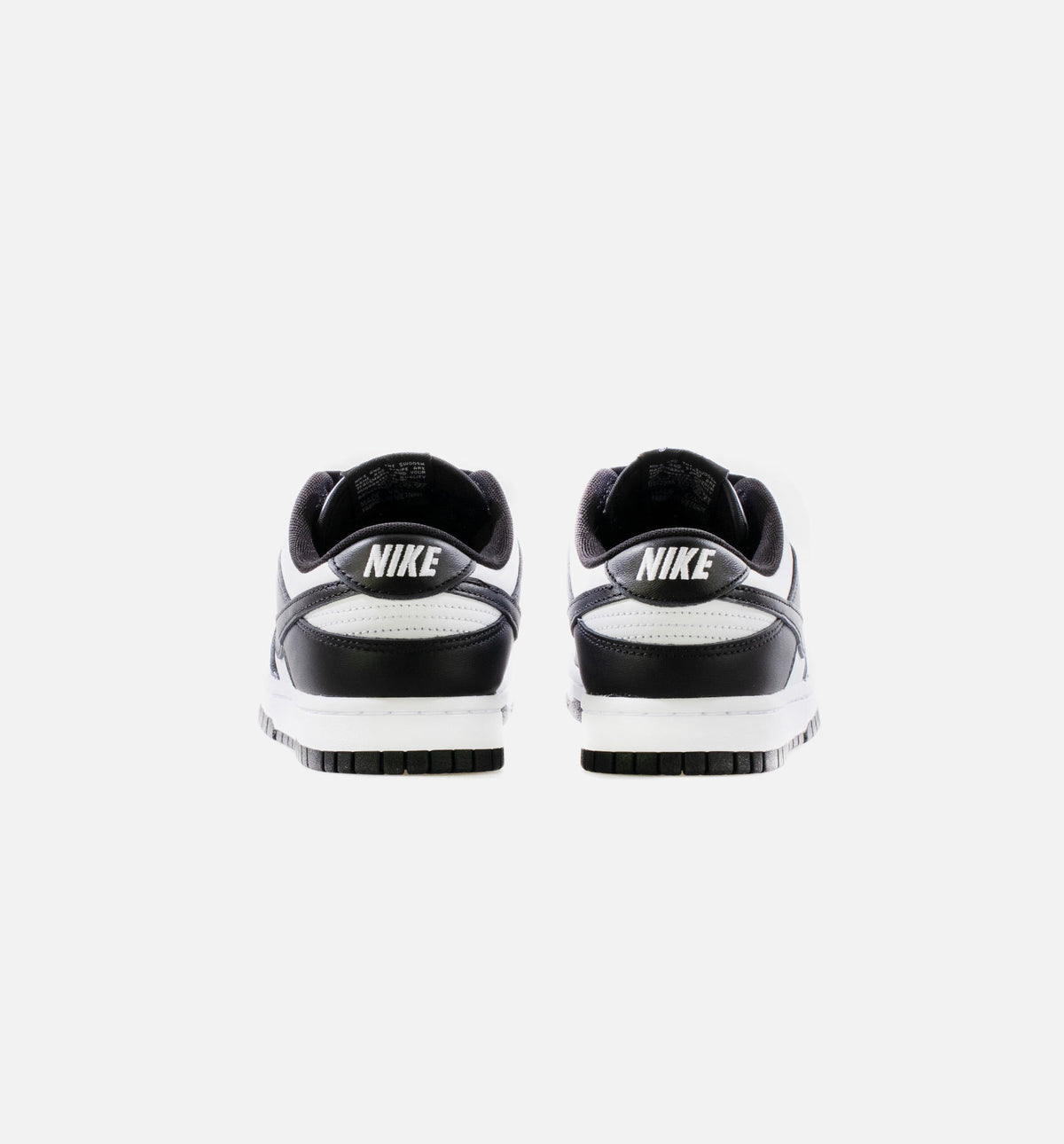 Dunk Low 男子运动鞋 - 黑/白