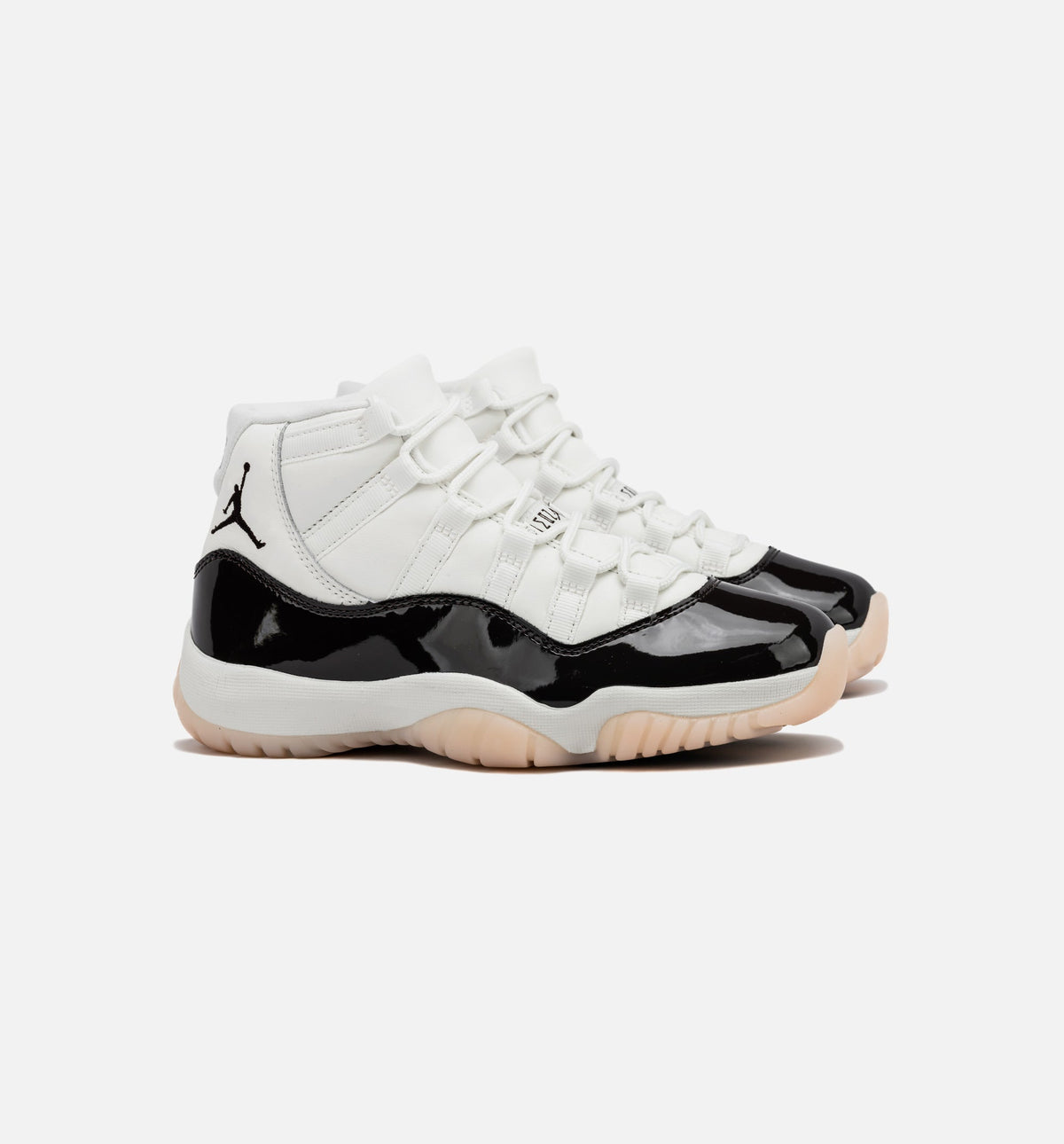 Air Jordan 11 Retro Neapolitan 女子运动鞋 - 帆白/丝绒棕/淡粉
