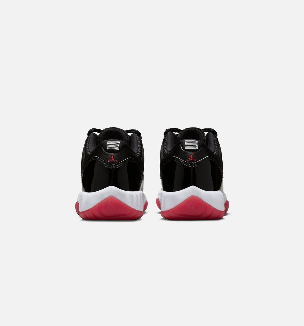 Air Jordan 11 Retro Bred 大童运动鞋 - 黑/大学红/白