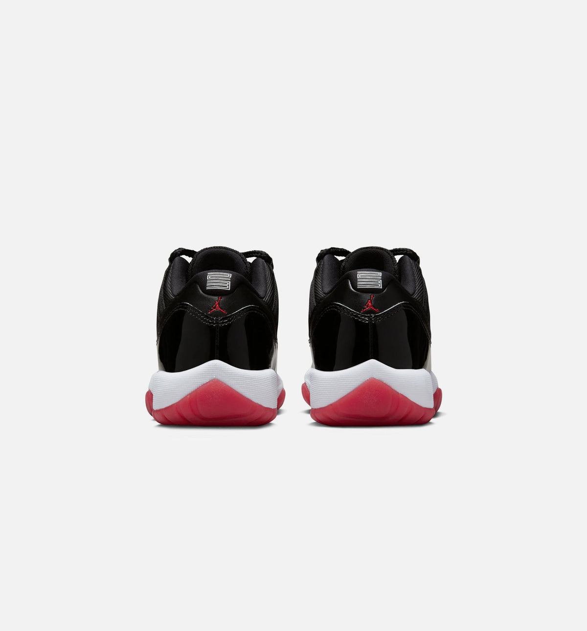 Air Jordan 11 Retro Bred 大童运动鞋 - 黑/大学红/白