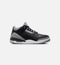 Air Jordan 3 Retro 男款复古运动鞋 - 黑色/火焰红/水泥灰/峰白（Black Cement）
