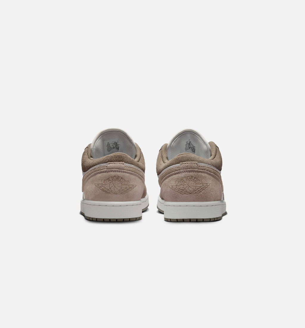 Air Jordan 1 Low 男款生活方式运动鞋 - 橄榄灰/谜石/山顶白
