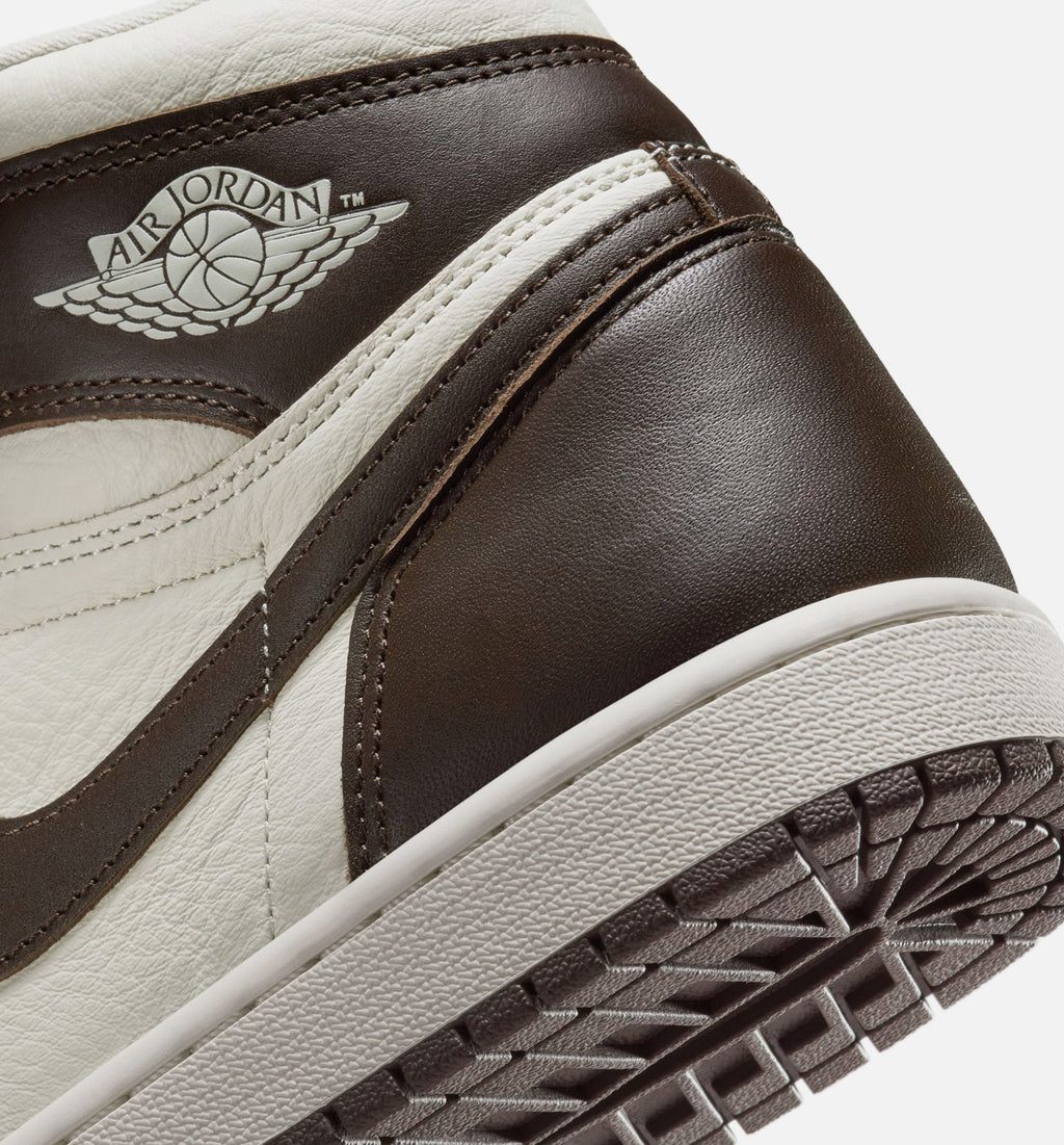 Air Jordan 1 Retro High OG 女款复古高帮运动鞋 - 巴洛克棕/浅茜根红/帆白