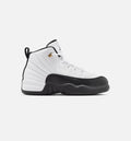 Air Jordan 12 Retro Taxi 小童运动鞋 - 白/黑/出租车黄