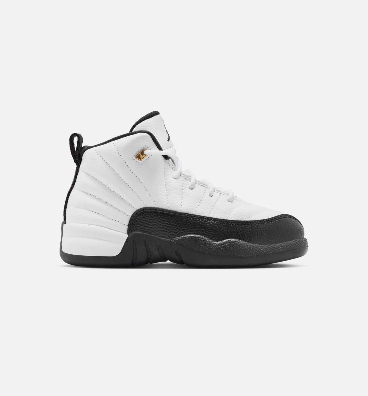 Air Jordan 12 Retro Taxi 小童运动鞋 - 白/黑/出租车黄