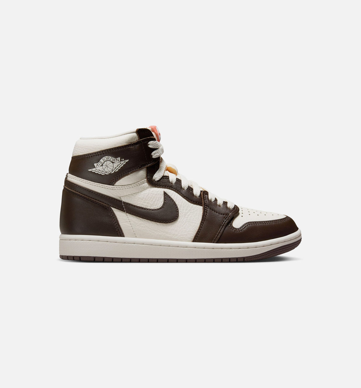 Air Jordan 1 Retro High OG 女款复古高帮运动鞋 - 巴洛克棕/浅茜根红/帆白