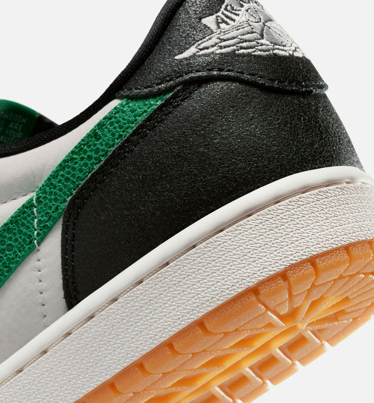 Air Jordan 1 Retro Low OG 男款生活方式运动鞋 - 幻影/松网绿/黑色（Phantom And Pine Green）