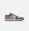 Air Jordan 1 Low 男款生活方式运动鞋 - 橄榄灰/谜石/山顶白