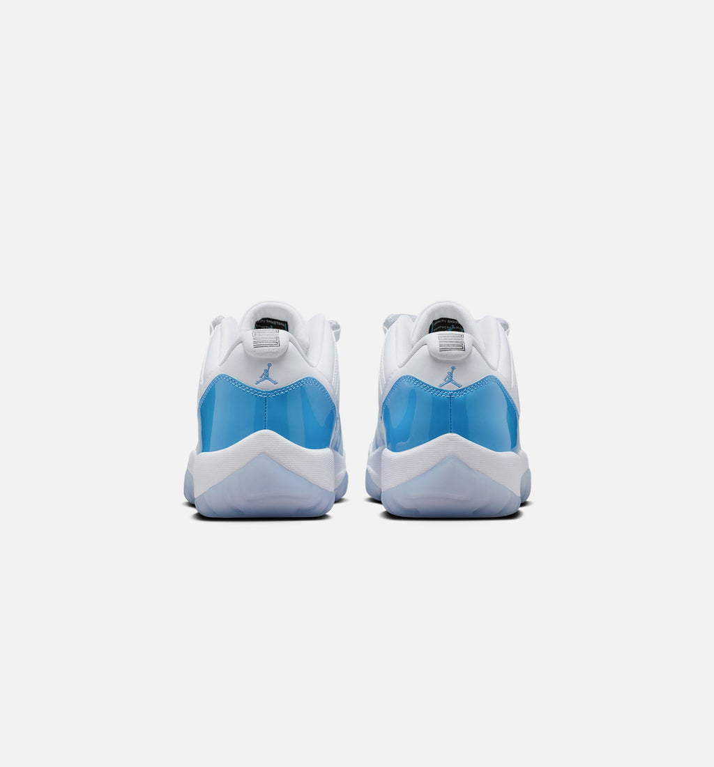 Air Jordan 11 Retro Low University Blue 男子运动鞋 - 白/大学蓝/黑