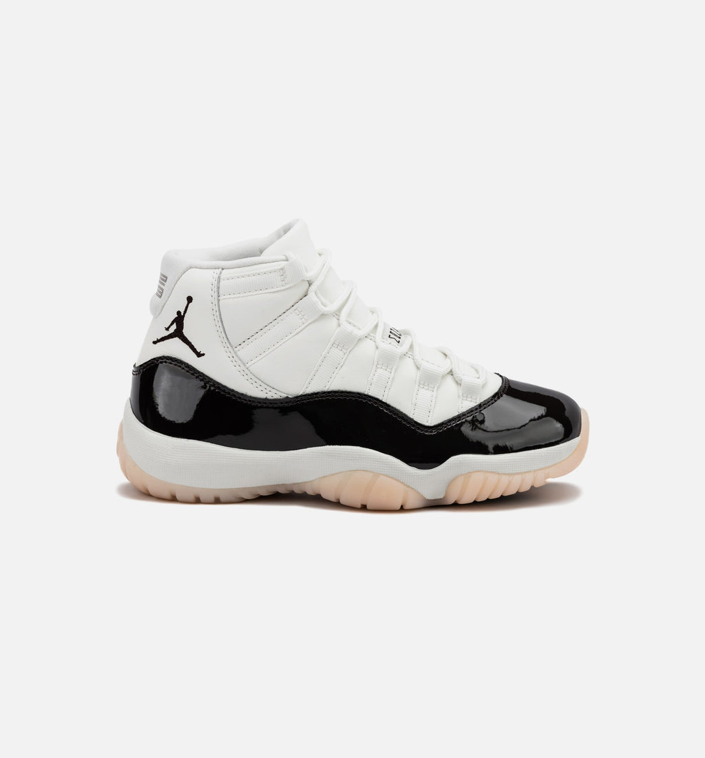 Air Jordan 11 Retro Neapolitan 女子运动鞋 - 帆白/丝绒棕/淡粉