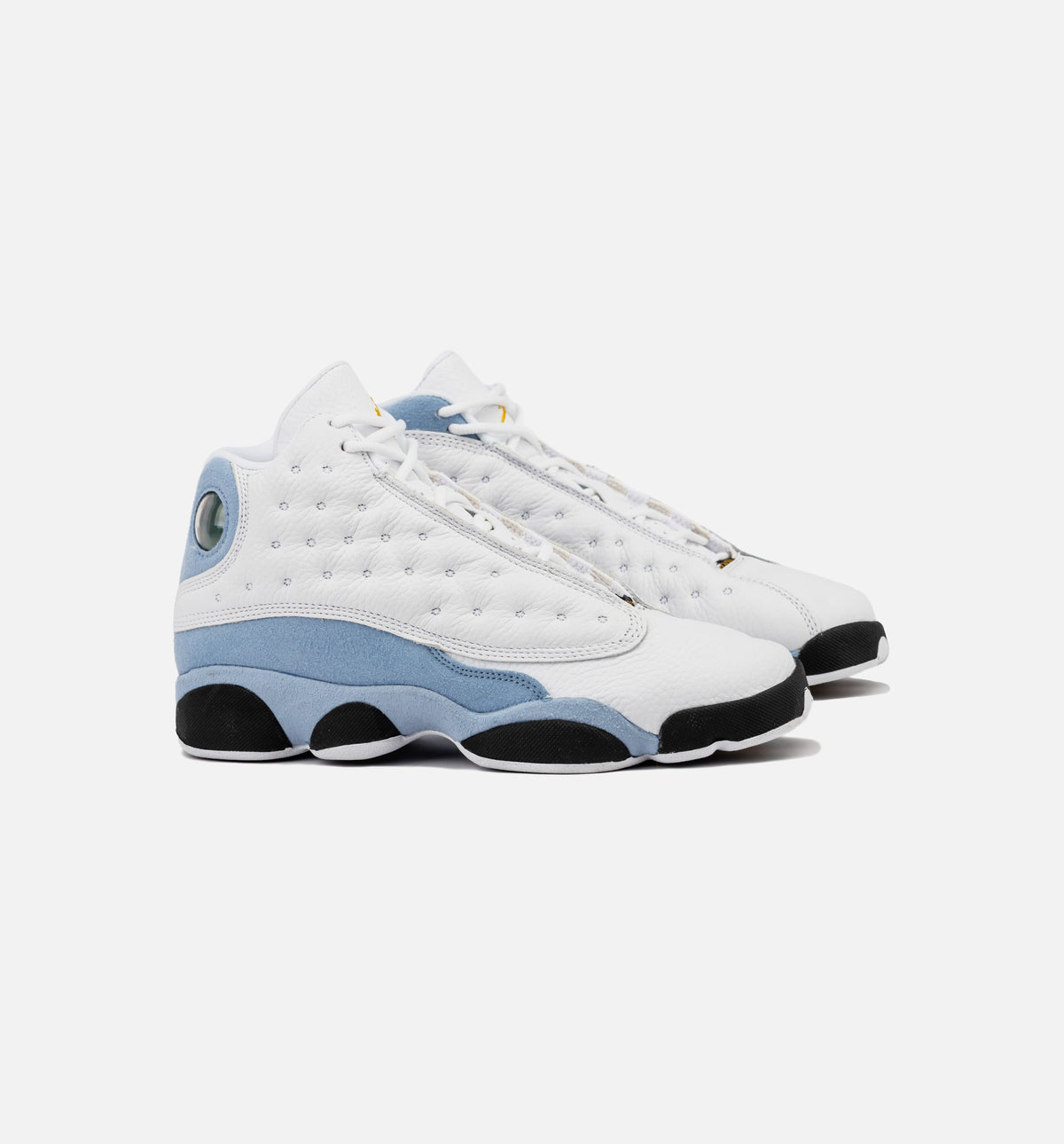 Air Jordan 13 Retro Blue Grey 大童运动鞋 - 白/蓝灰/黑/黄赭