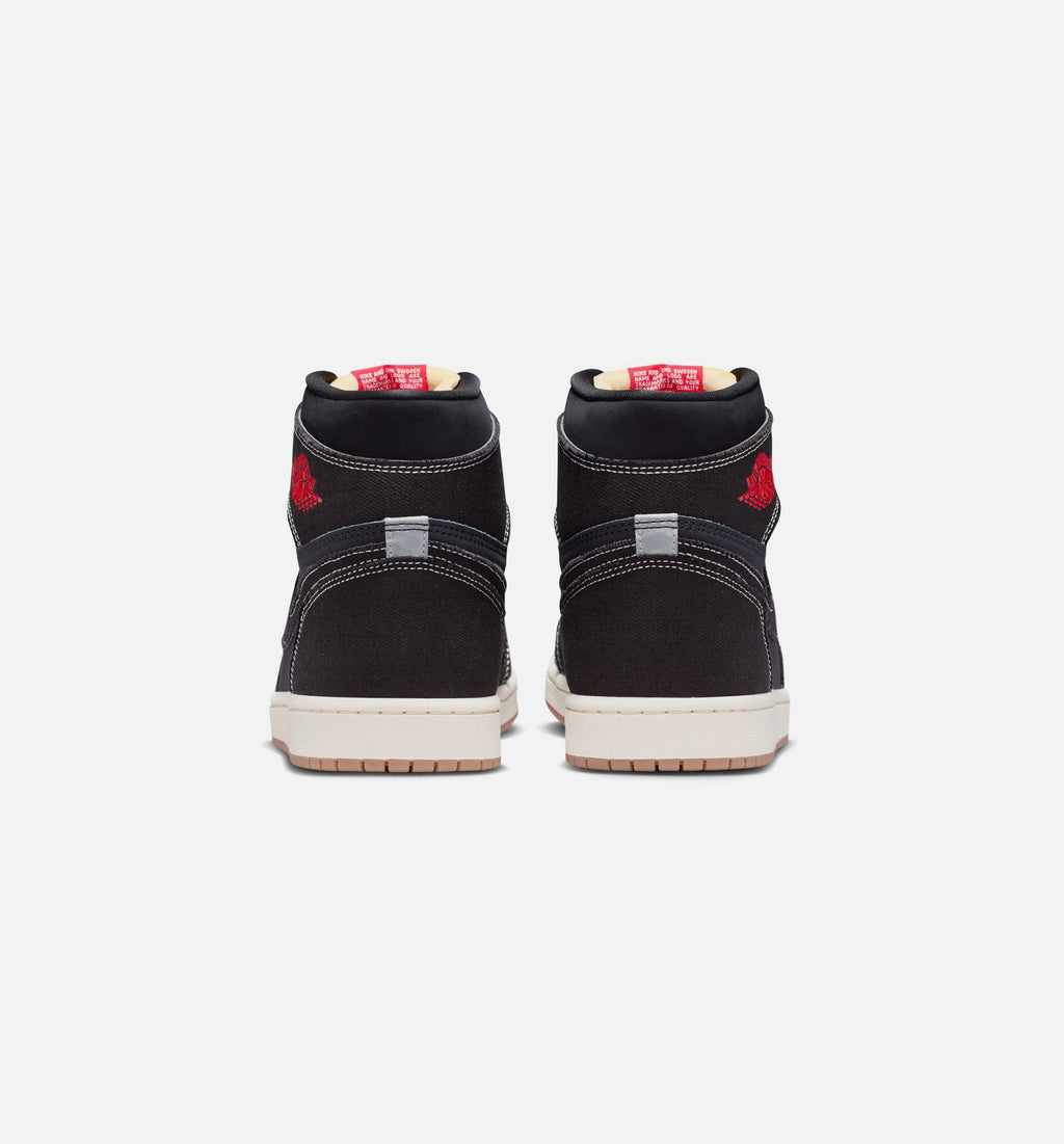 Air Jordan 1 Retro High OG 男款复古高帮运动鞋 - 黑色/大学红/帆白/橡胶棕（Flight Club）