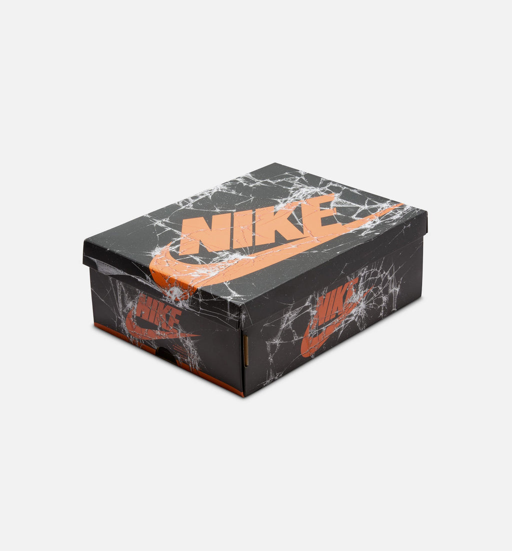 Air Jordan 1 Retro High OG 大童生活方式运动鞋 - 黑色/帆白/海星橙（Shattered Backboard）