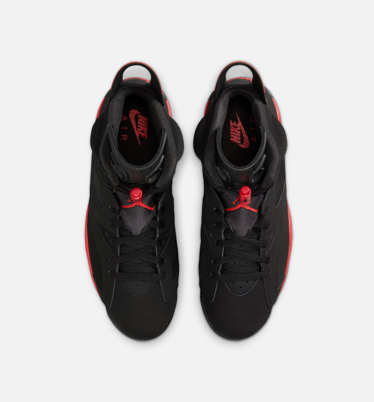 Air Jordan 6 Retro Infrared 男子运动鞋 - 黑/淡绯红