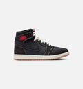 Air Jordan 1 Retro High OG 男款复古高帮运动鞋 - 黑色/大学红/帆白/橡胶棕（Flight Club）