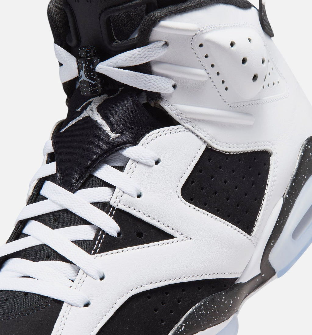 Air Jordan 6 Retro Black and White 男子运动鞋 - 黑/白