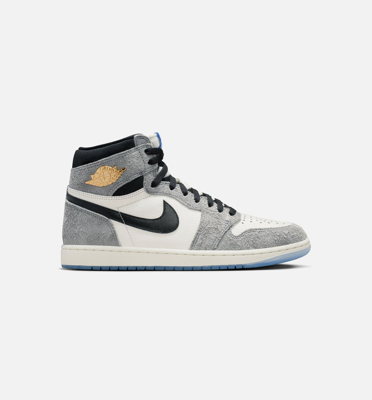 Air Jordan 1 Retro High OG 男款复古高帮运动鞋 - 冷灰/黑色/帆白/皇家蓝/白色（Cool Grey）