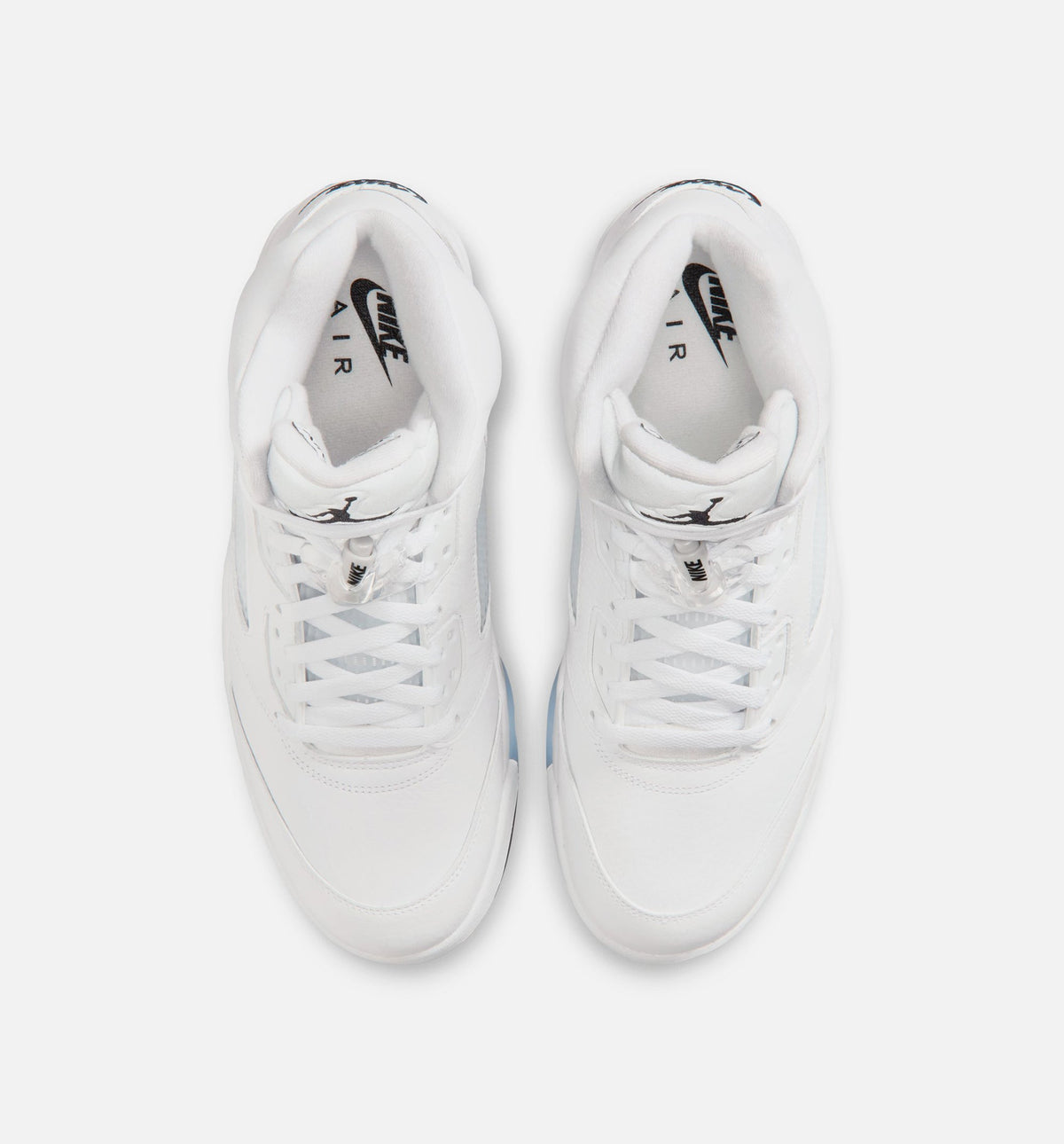 Air Jordan 5 Retro OG White Metallic 男子运动鞋 - 白/金属银/黑