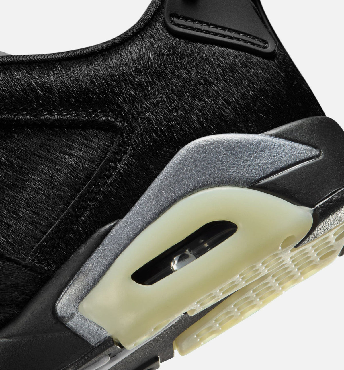 Air Jordan 6 Retro Low Blackout 女子运动鞋 - 全黑