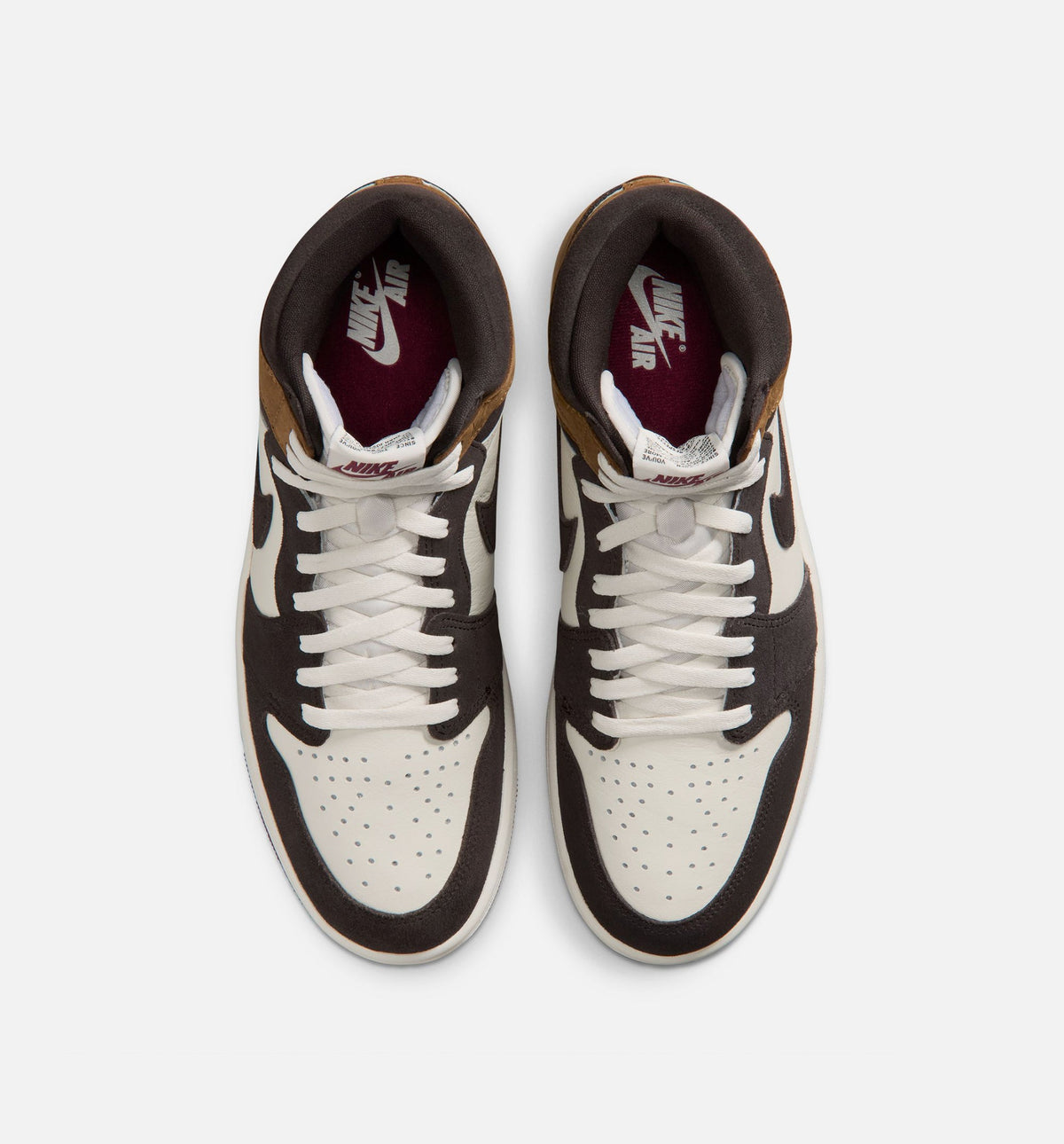 Air Jordan 1 Retro High OG 男款复古高帮运动鞋 - 阴影棕/閘红/浅英伦棕（Love Letter）