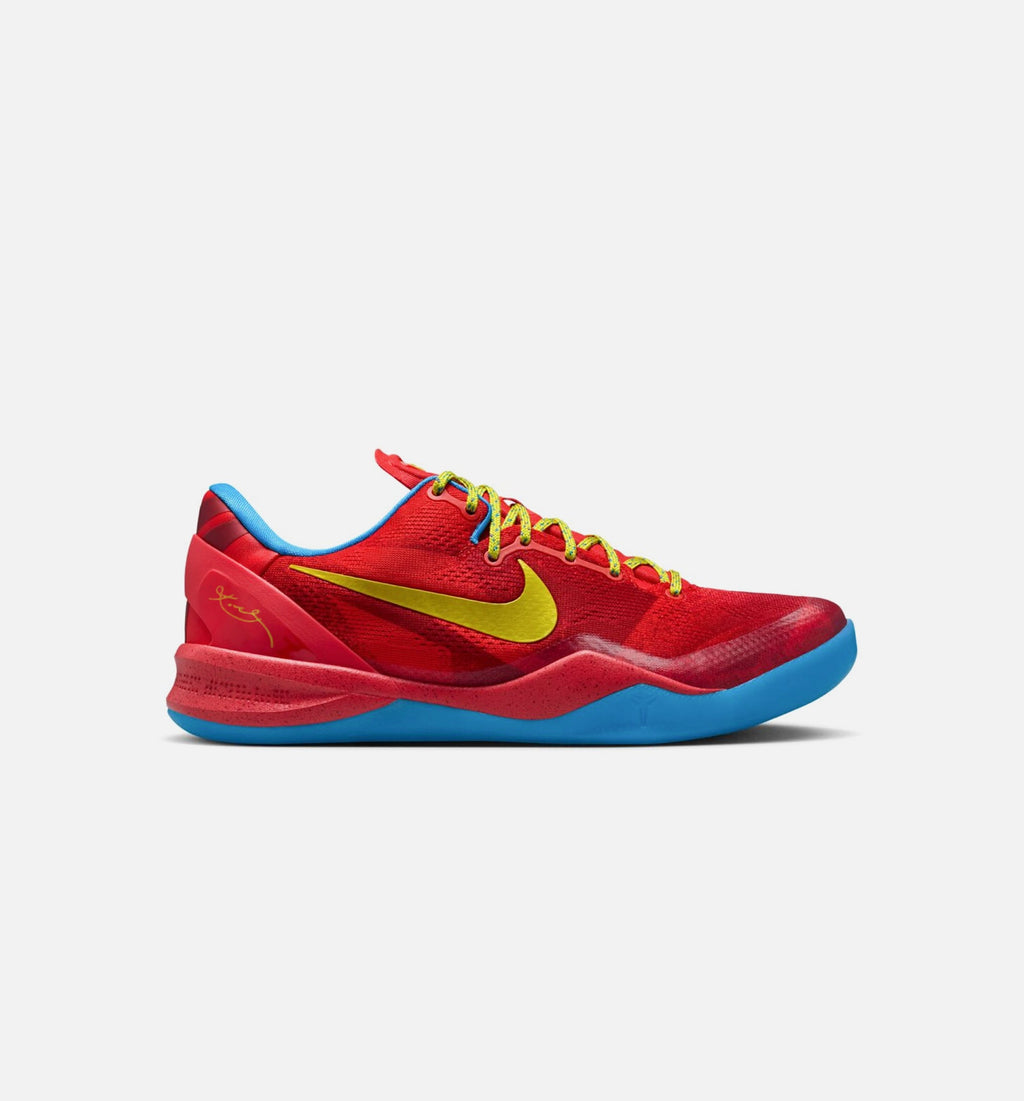 Kobe 8 Protro Year of the Horse 男子运动鞋 - 浅绯红/鲜蓝/亮柠黄