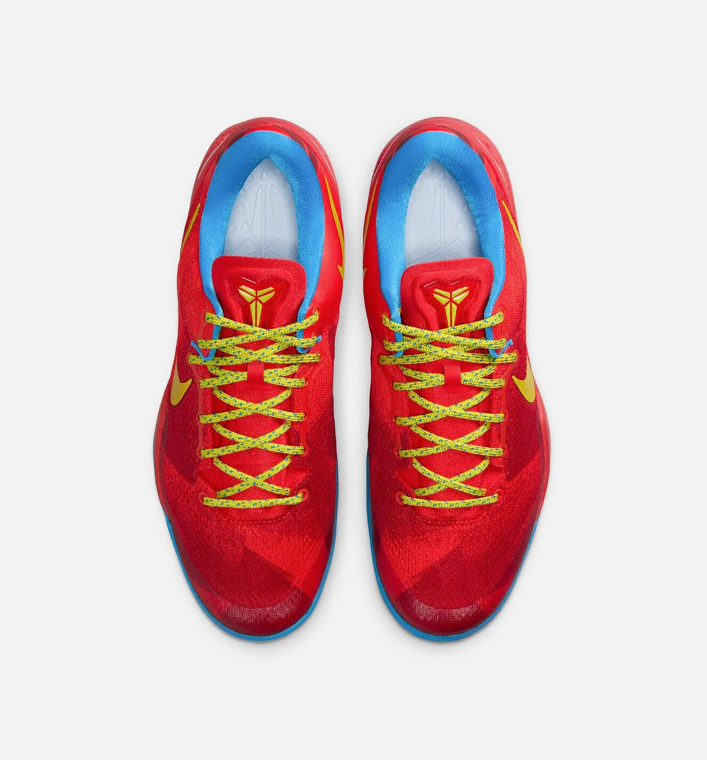 Kobe 8 Protro Year of the Horse 男子运动鞋 - 浅绯红/鲜蓝/亮柠黄