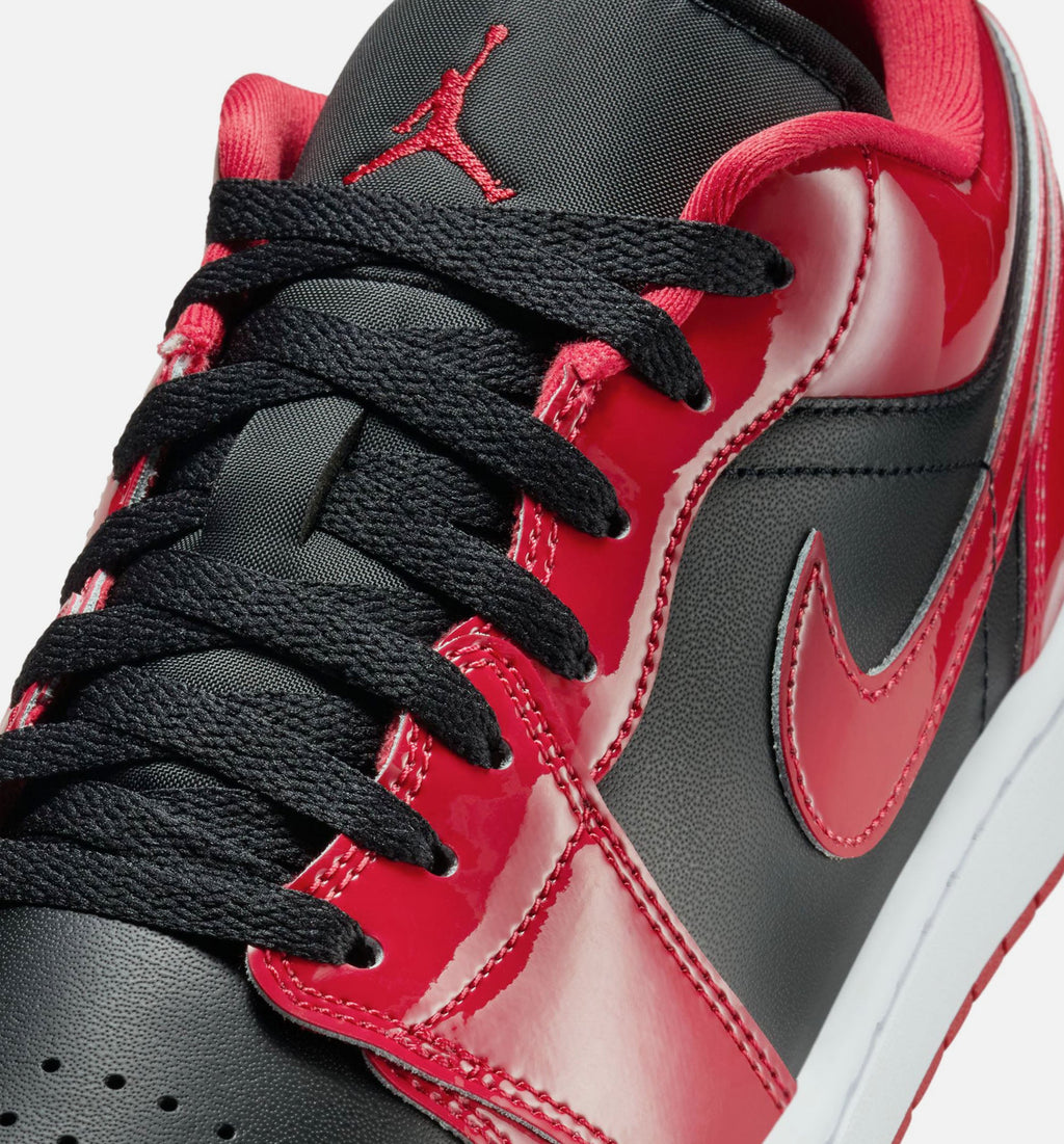 Air Jordan 1 Low SE 男款生活方式运动鞋 - 黑/大学红/白