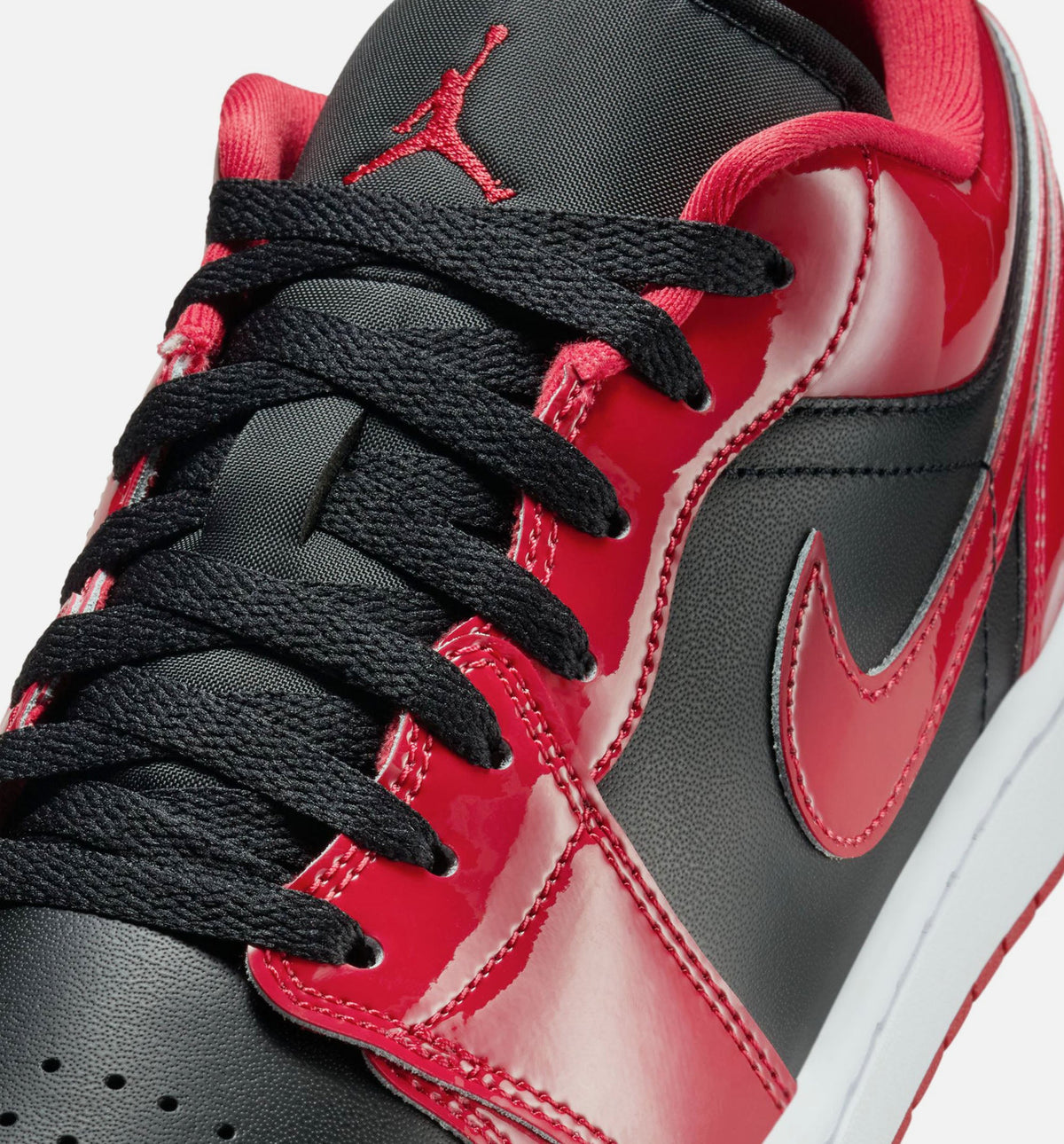 Air Jordan 1 Low SE 男款生活方式运动鞋 - 黑/大学红/白