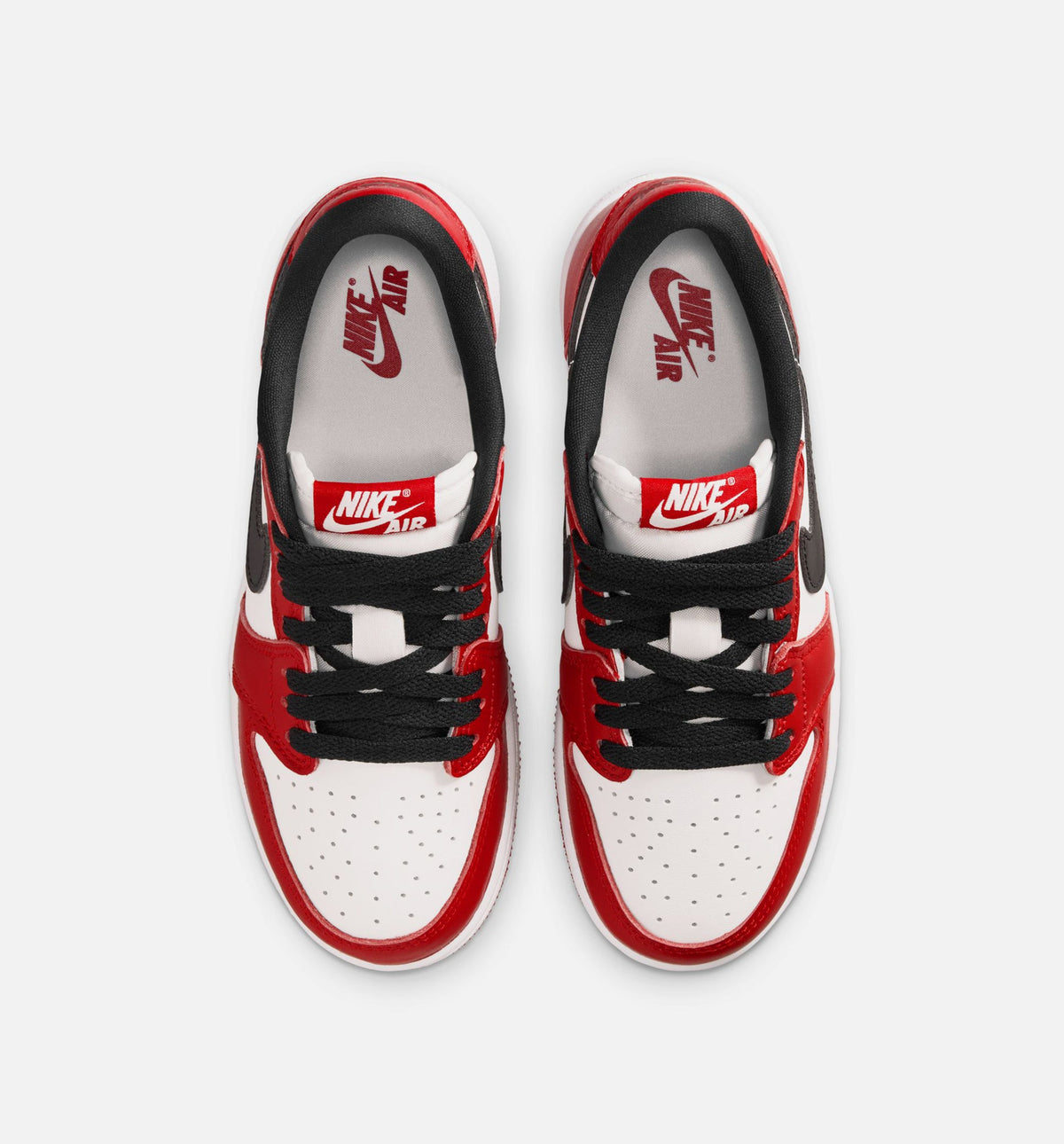 Air Jordan 1 Retro Low OG 大童生活方式运动鞋 - 大红/黑色/峰白（Chicago）