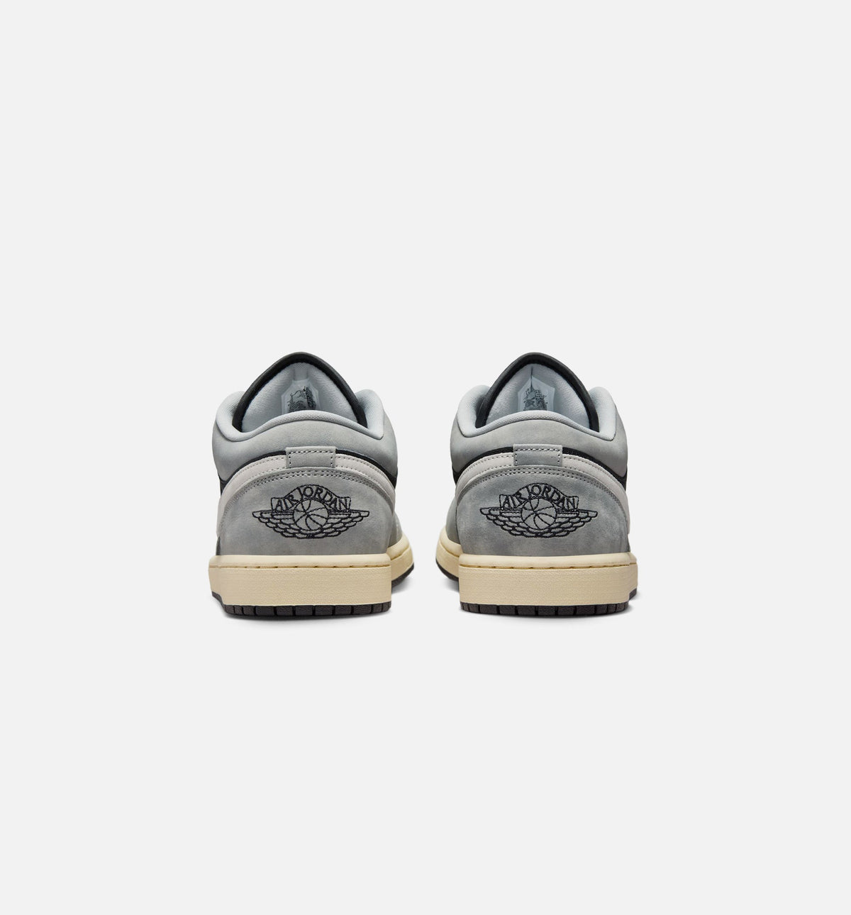 Air Jordan 1 Low SE 男款生活方式运动鞋 - 浅烟灰/白/深色黑