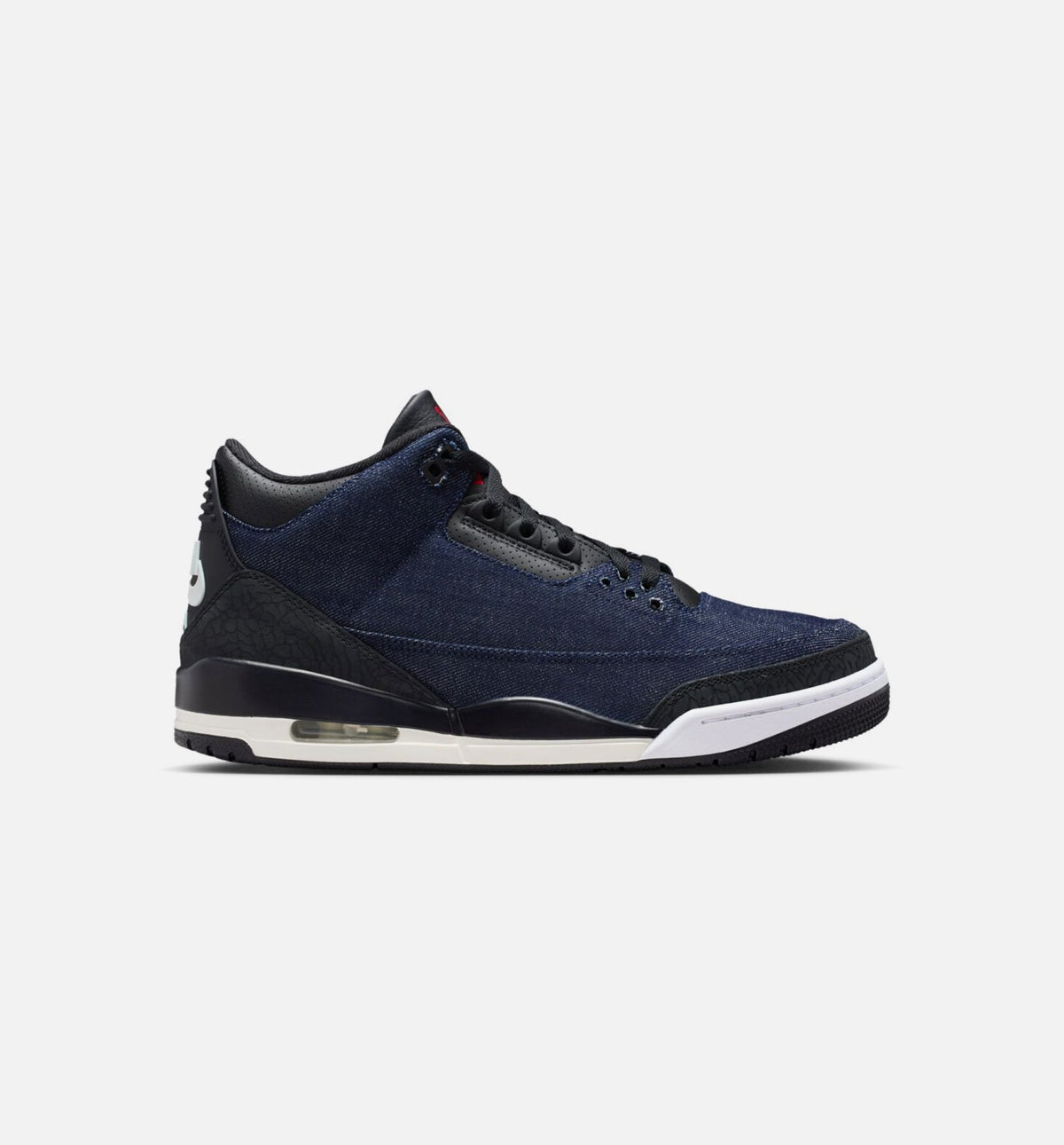 Air Jordan 3 × Levi's 男子休闲鞋 “Indigo and Gym Red” / Denim / Black / Sail