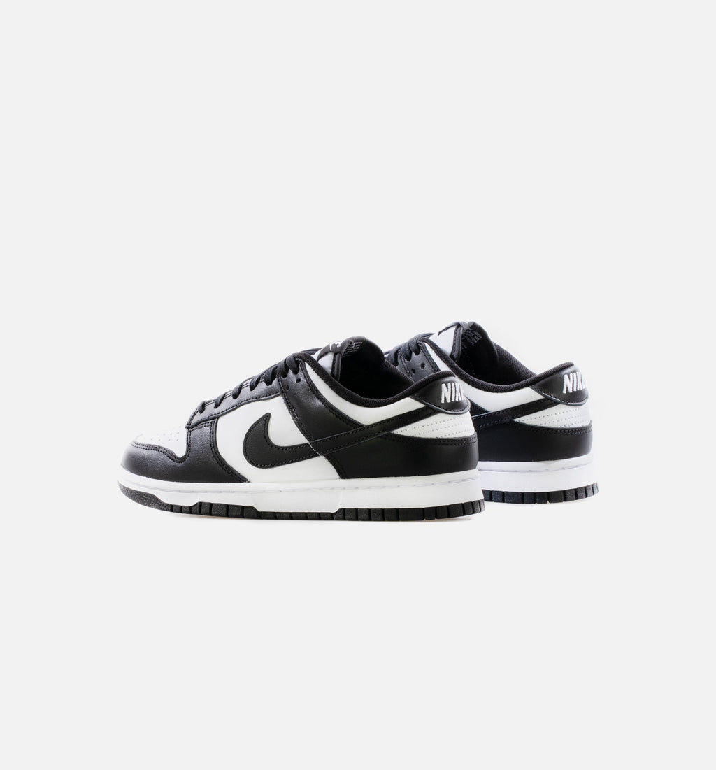 Dunk Low 男子运动鞋 - 黑/白
