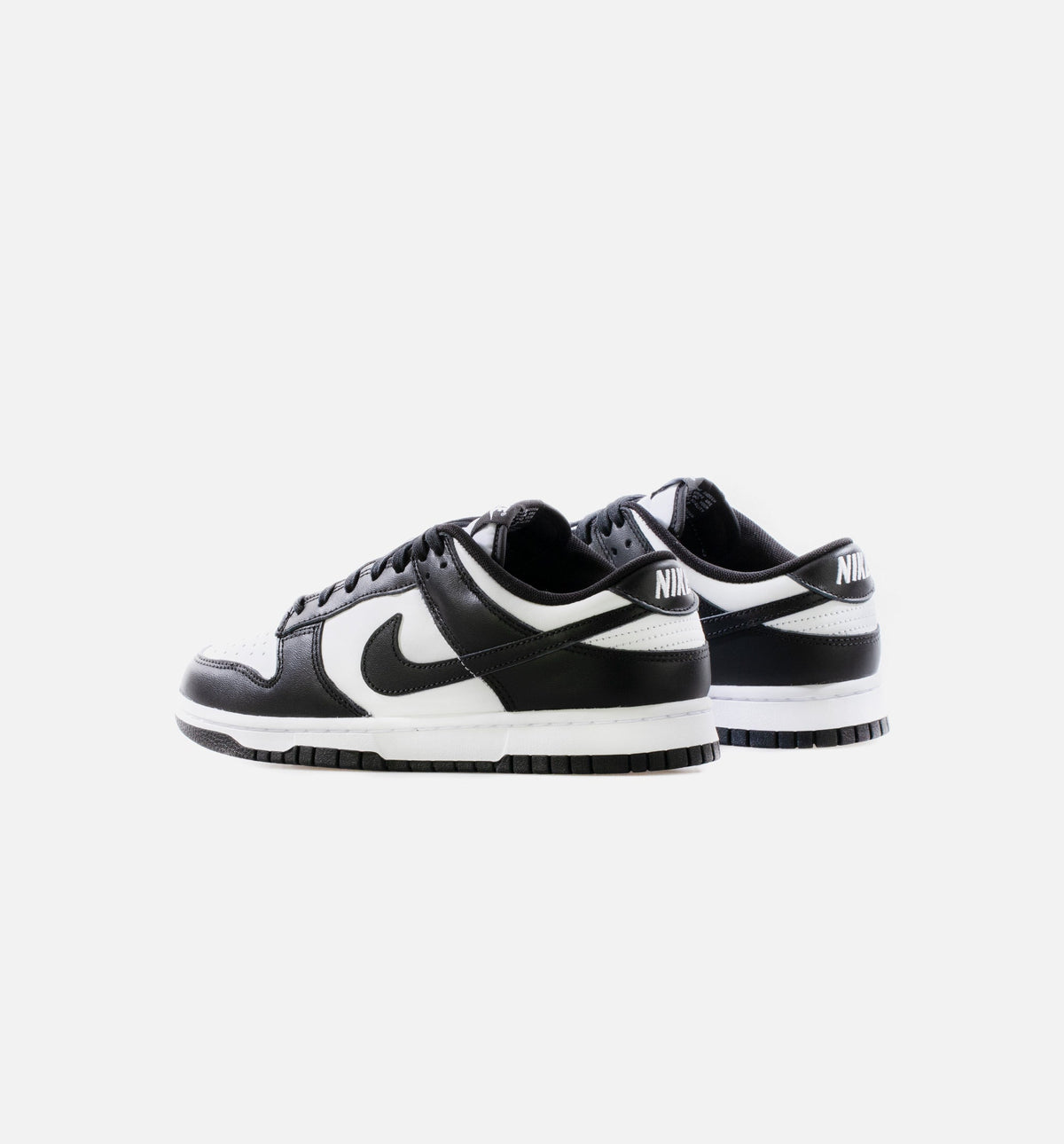 Dunk Low 男子运动鞋 - 黑/白